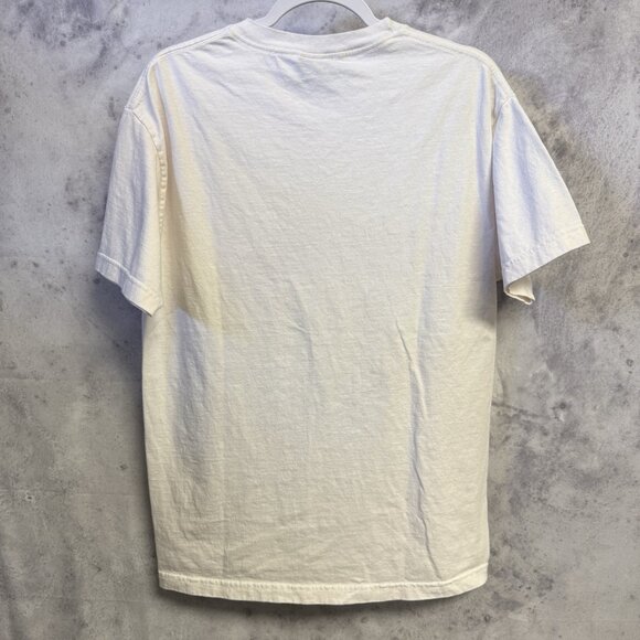 Vintage Y2K Die Trying T Shirt Mens L 21x28 White Baja Mex Racing - Picture 3 of 14